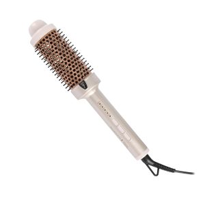 Remington Shine Therapy 1.75 Thermal Styling Brush. Ionic Ceramic Barrel with Argan Oil & Keratin Infusion. Anti-Frizz Volumizing Hair Styler. 5 Digital Heat Settings 300–420°F
