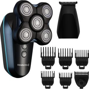 Remington Balder Head & Beard Shaver for Men. Rotary Wet & Dry Razor