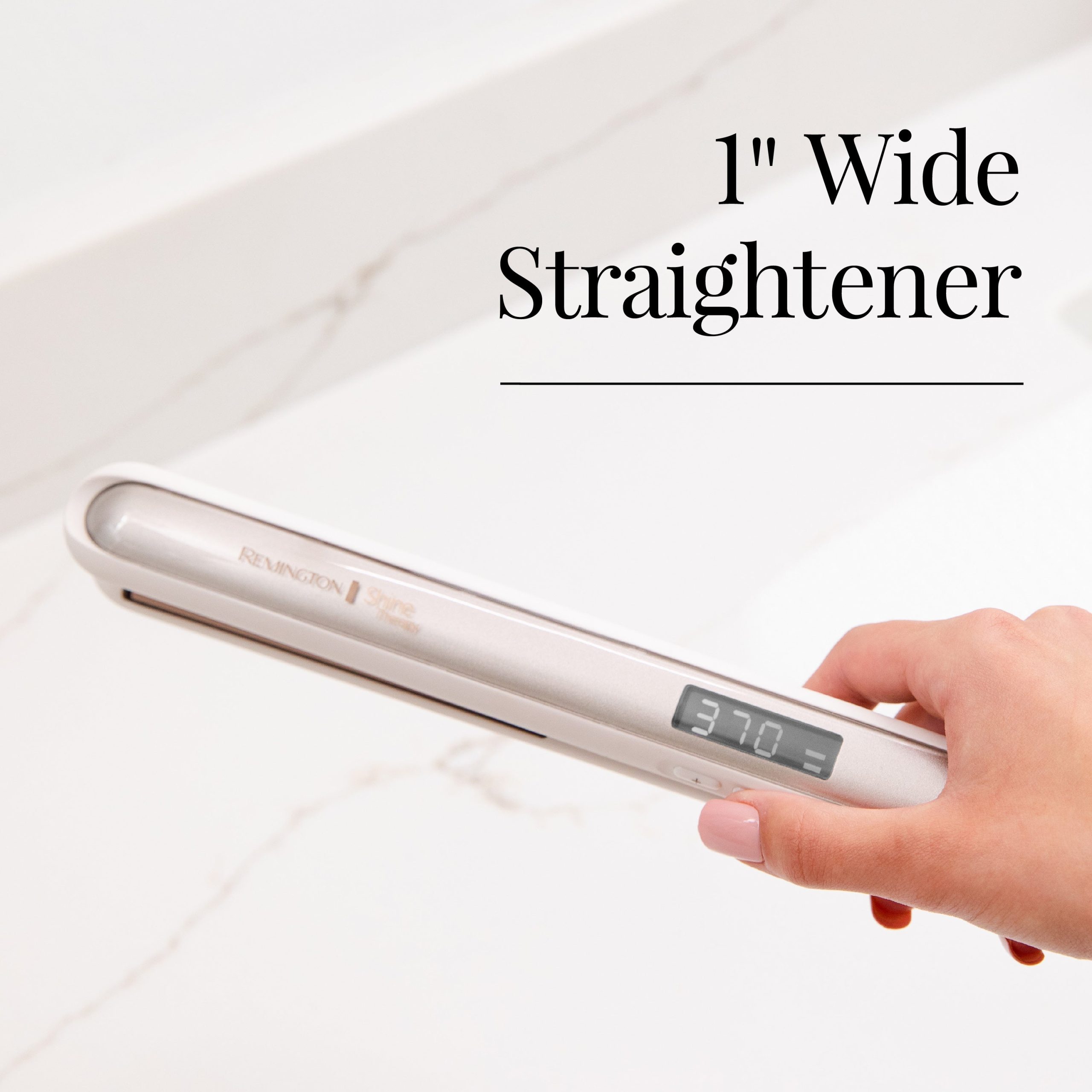 Shine Therapy™ 1 Argan Oil & Keratin Flat Iron - Image 4